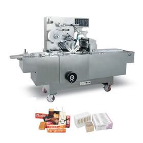 Transparent paper (film) box three - dimensional packaging machine